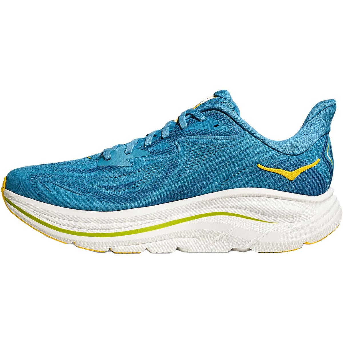 HOKA Clifton 10 Men's Athletic Shoes Alpine Blue/Foggy Night