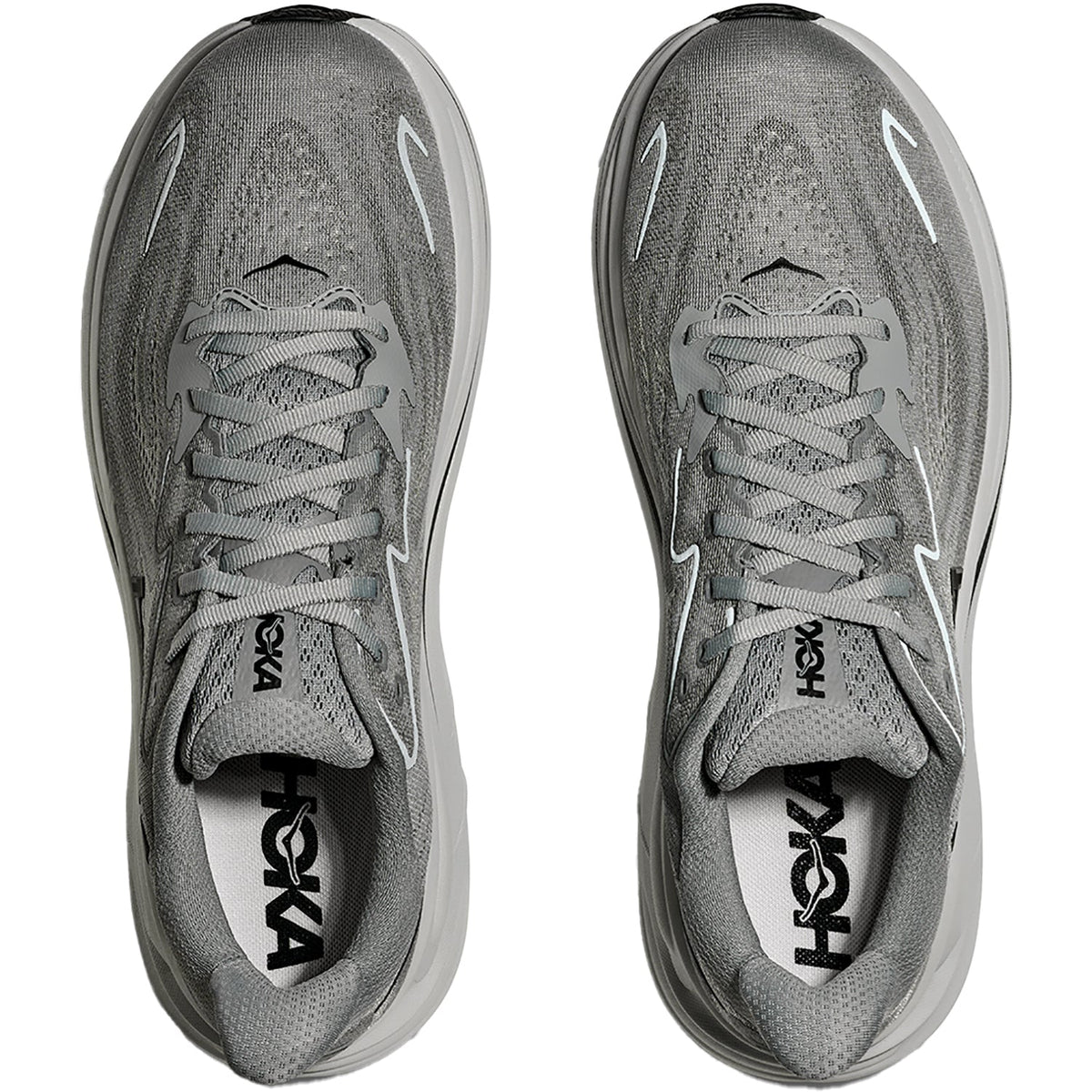 HOKA Clifton 10 Men's Athletic Shoes Galactic Grey/Asteroid