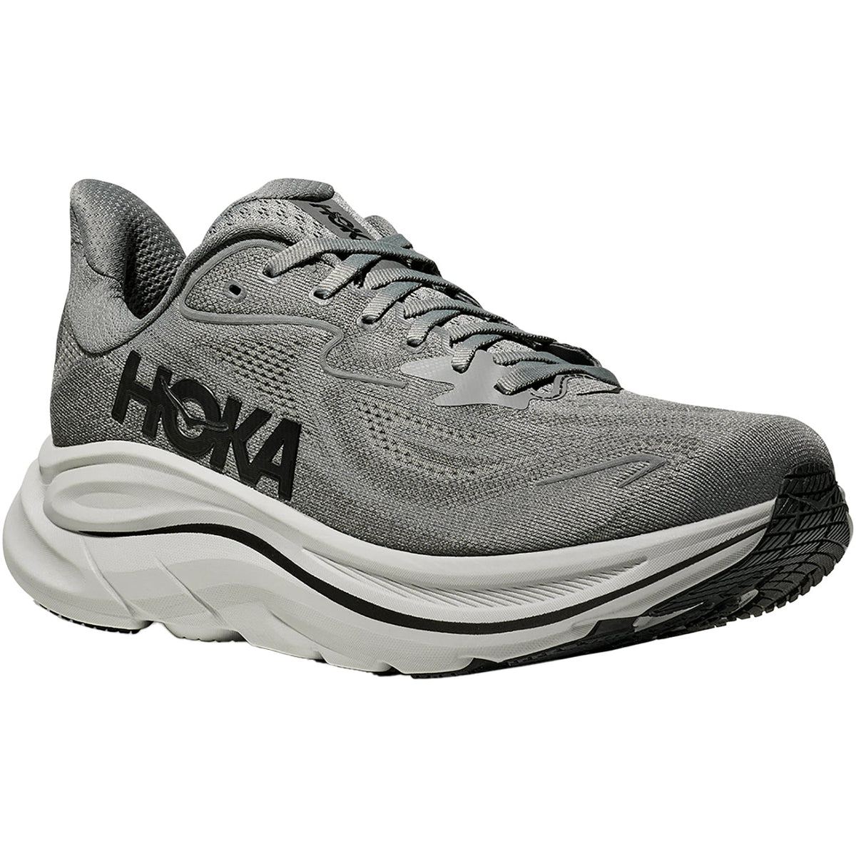 HOKA Clifton 10 Men's Athletic Shoes Galactic Grey/Asteroid