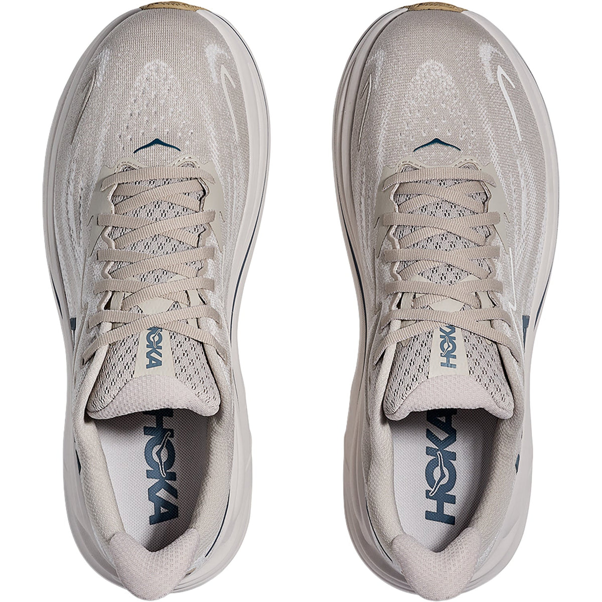 HOKA Clifton 10 Men's Athletic Shoes Putty/Grout