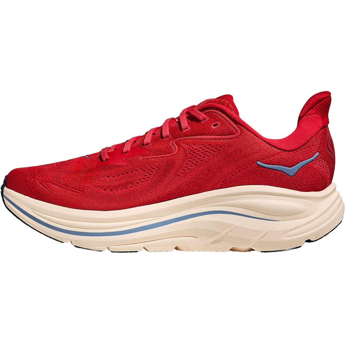 HOKA Clifton 10 Men's Athletic Shoes Vermillion/Varsity Navy