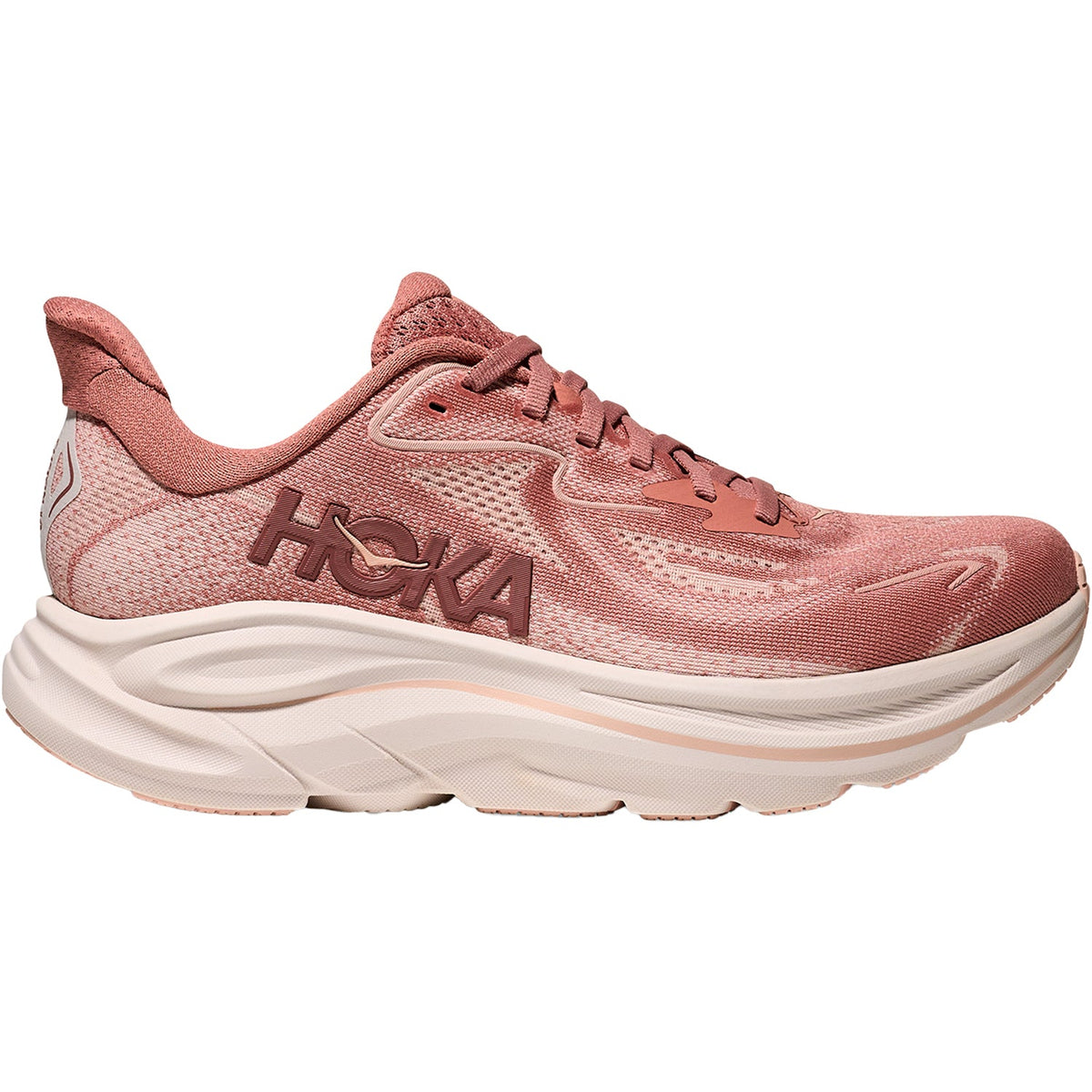HOKA Clifton 10 Women's Athletic Shoes Blush/Rose Latte