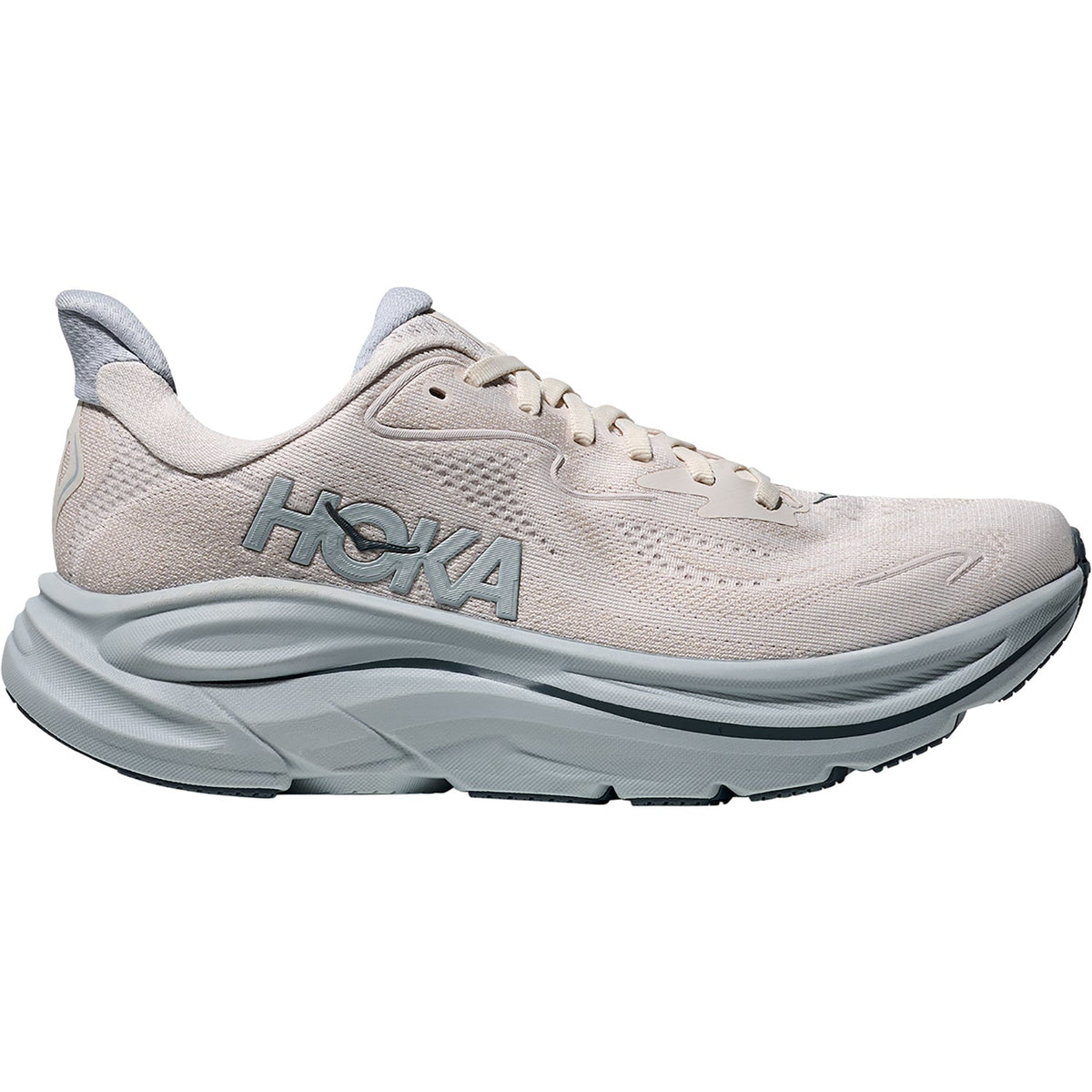 HOKA Clifton 10 Women's Athletic Shoes Grout/Mineral Blue