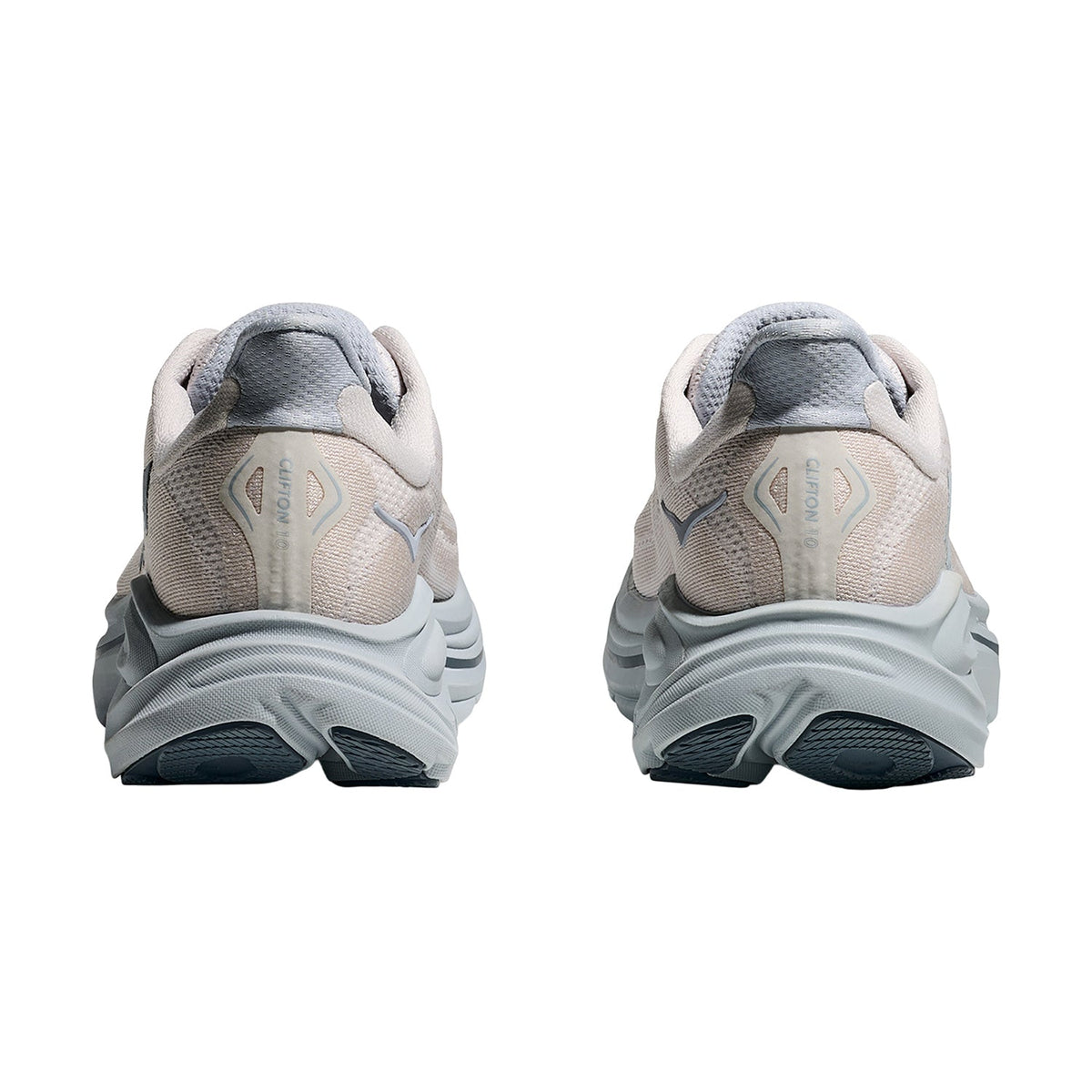 HOKA Clifton 10 Women's Athletic Shoes Grout/Mineral Blue