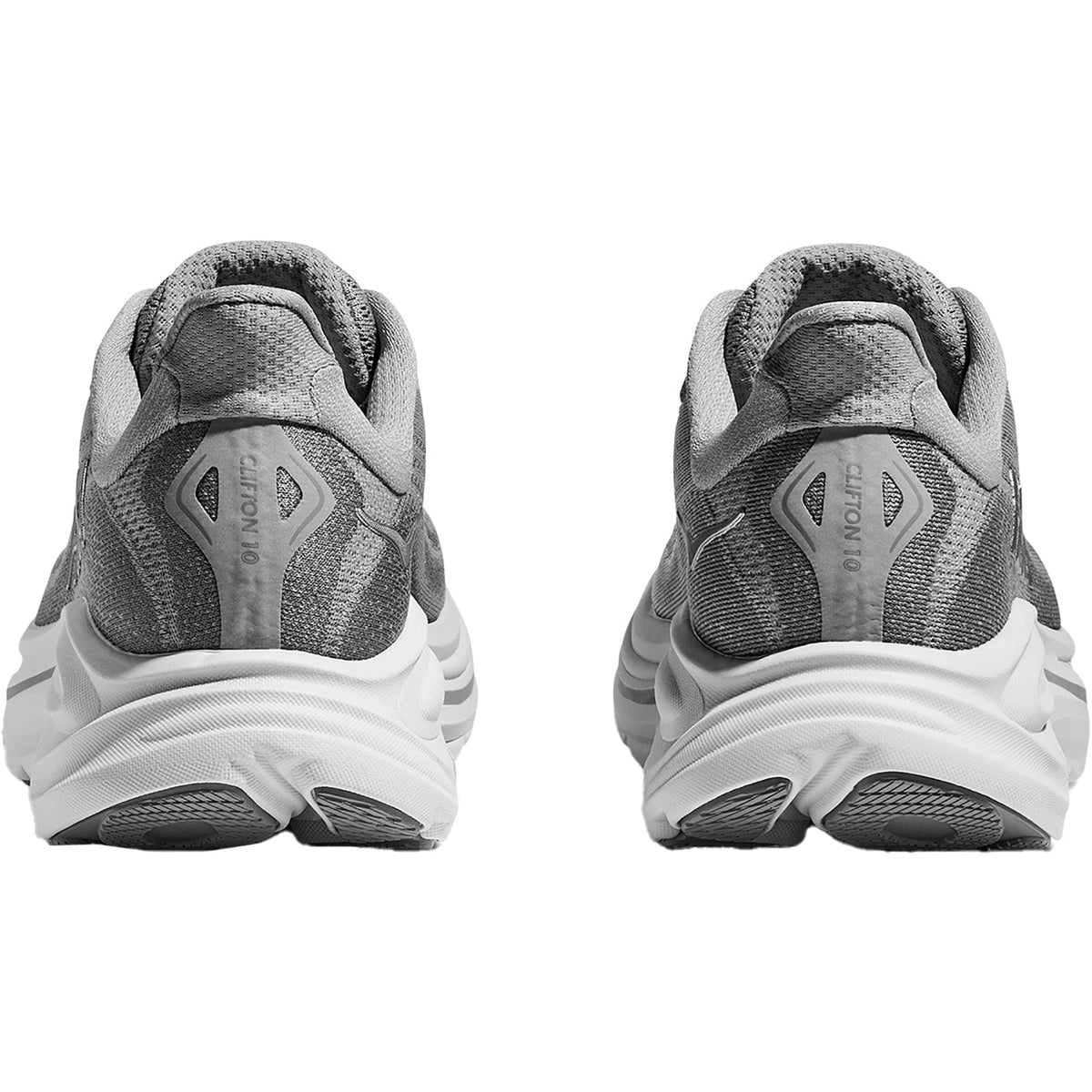 HOKA Clifton 10 Women's Athletic Shoes Stellar Grey/Galactic Grey