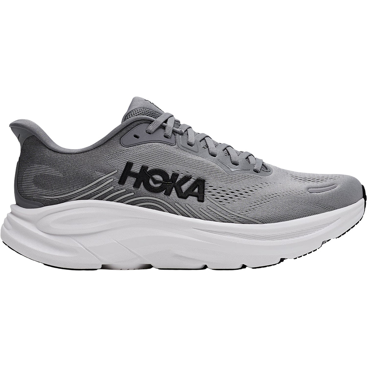 HOKA Clifton 11 Men's Athletic Shoes Galactic Grey/Stellar Grey