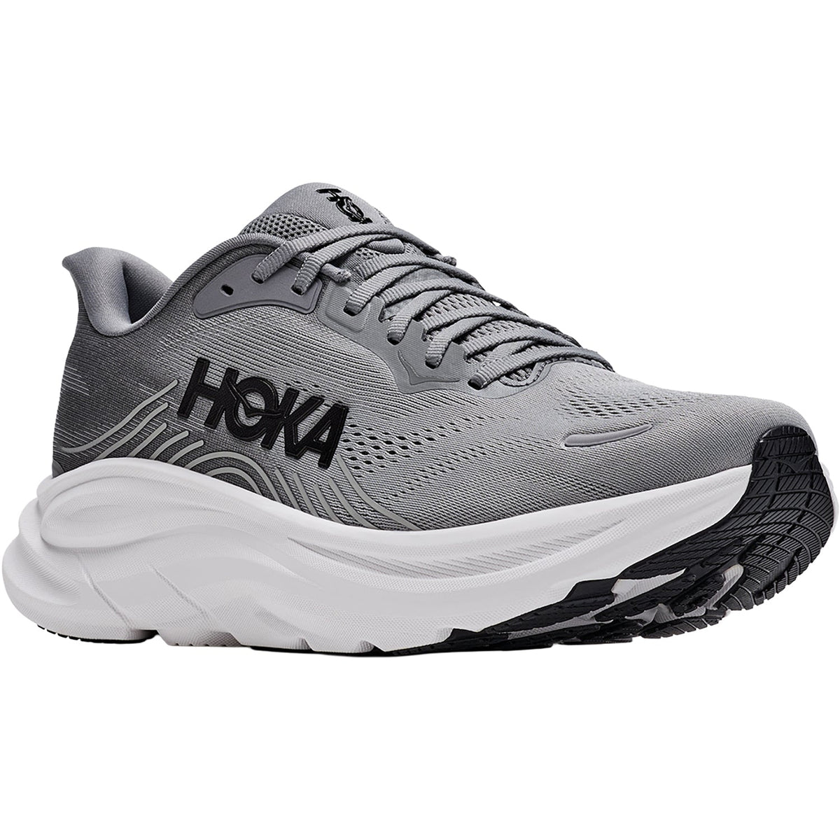 HOKA Clifton 11 Men's Athletic Shoes Galactic Grey/Stellar Grey