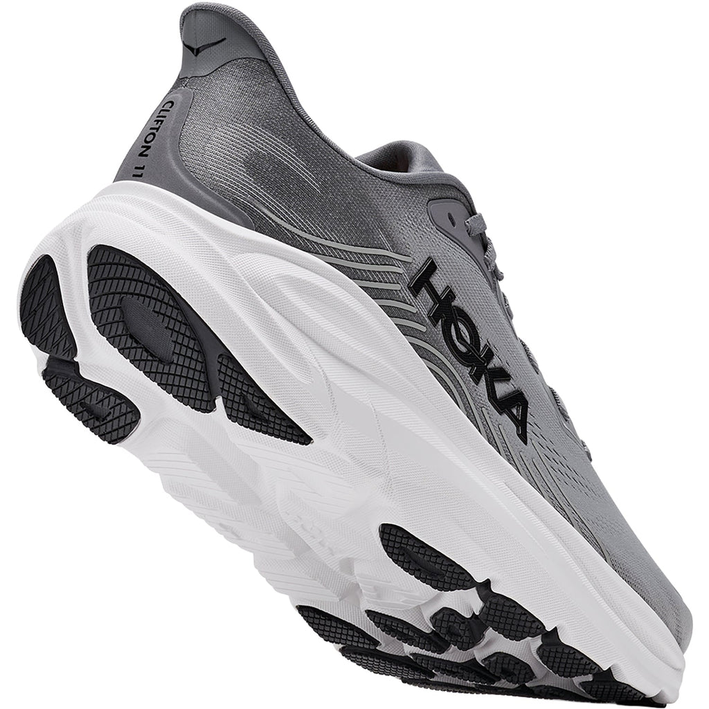 HOKA Clifton 11 Men's Athletic Shoes Galactic Grey/Stellar Grey