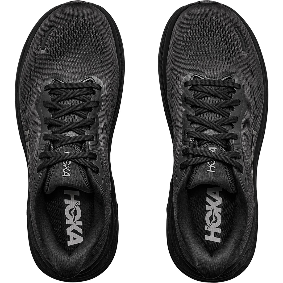 HOKA Clifton 11 Men's Athletic Shoes Black/Black