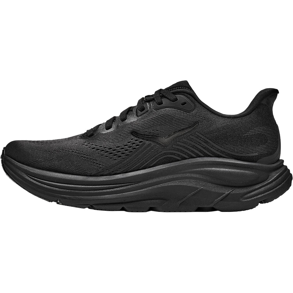 HOKA Clifton 11 Men's Athletic Shoes Black/Black