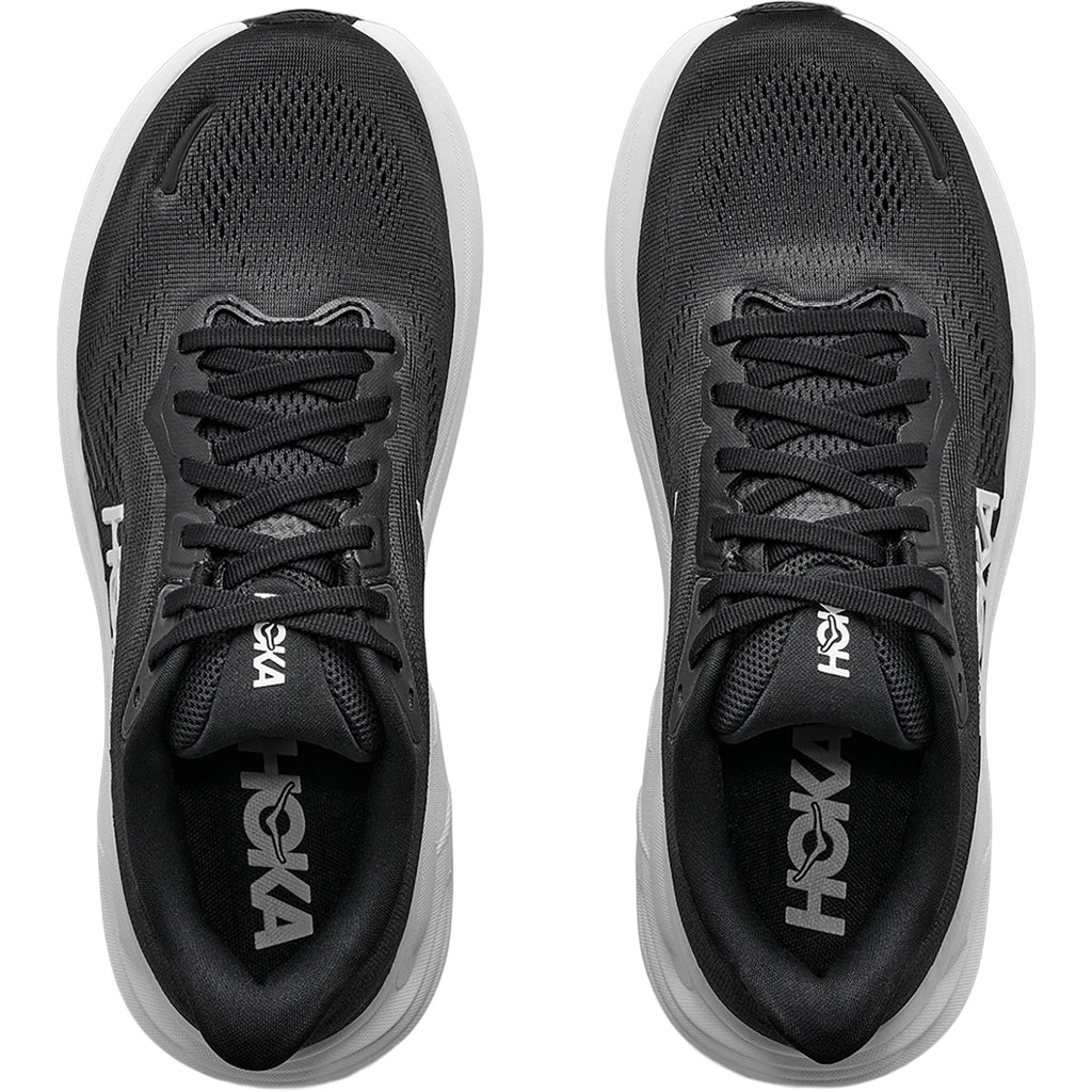 HOKA Clifton 11 Men's Athletic Shoes Black/White