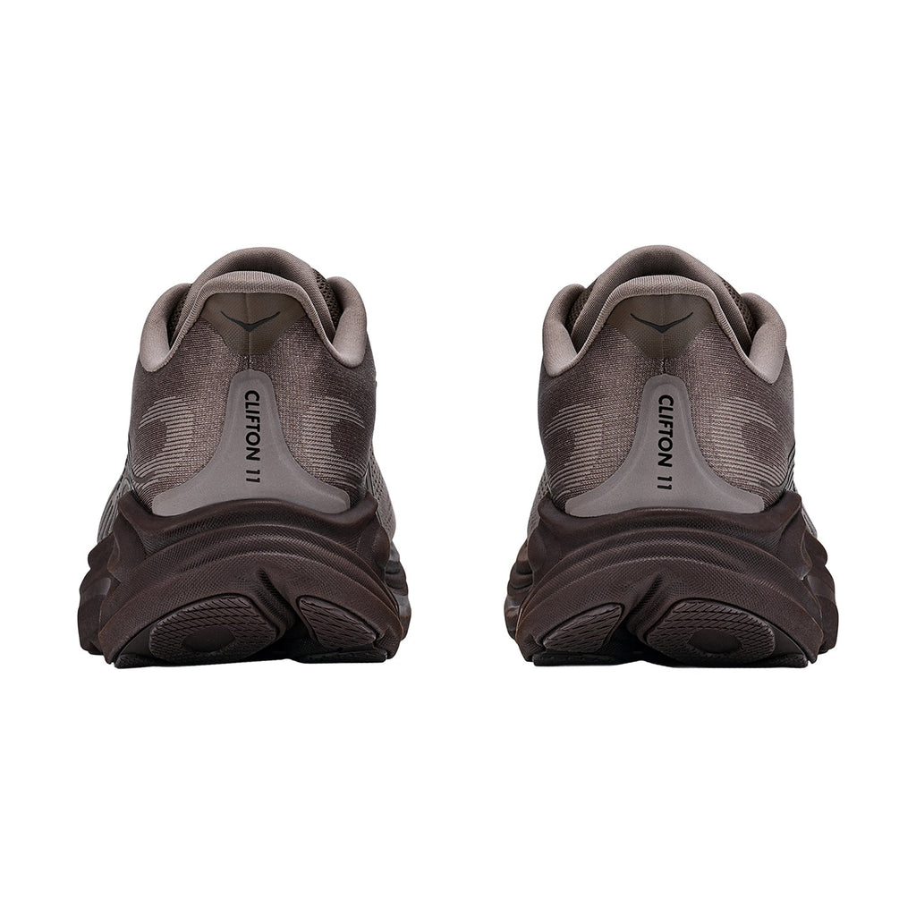 HOKA Clifton 11 Men's Athletic Shoes Boulder Grey/Pebble Grey