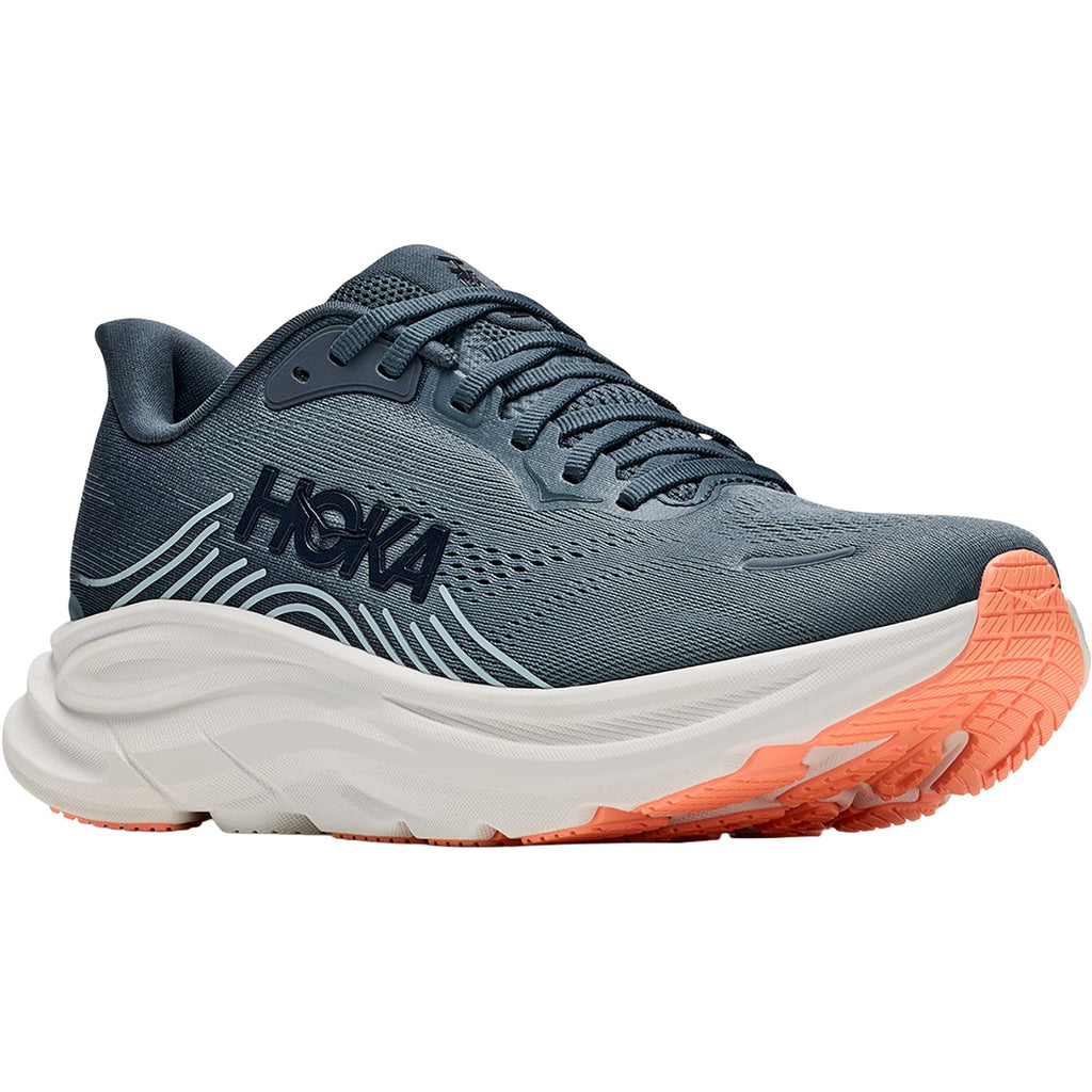 HOKA Clifton 11 Women's Athletic Shoes Faded Navy/Glimmering Blue