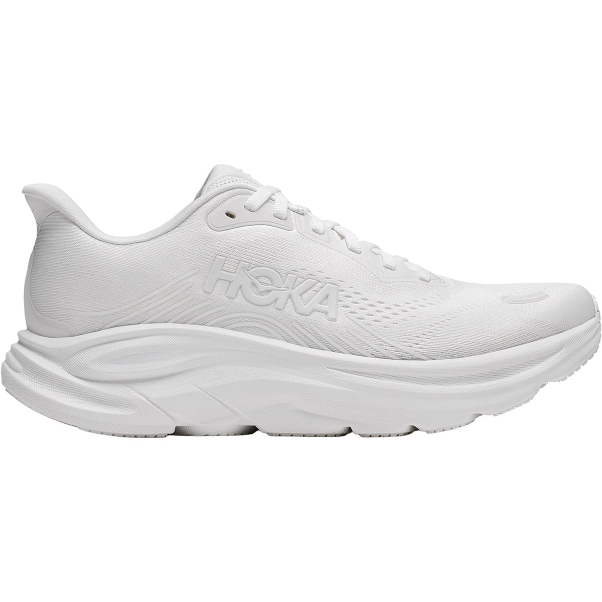 HOKA Clifton 11 Women's Athletic Shoes White/White