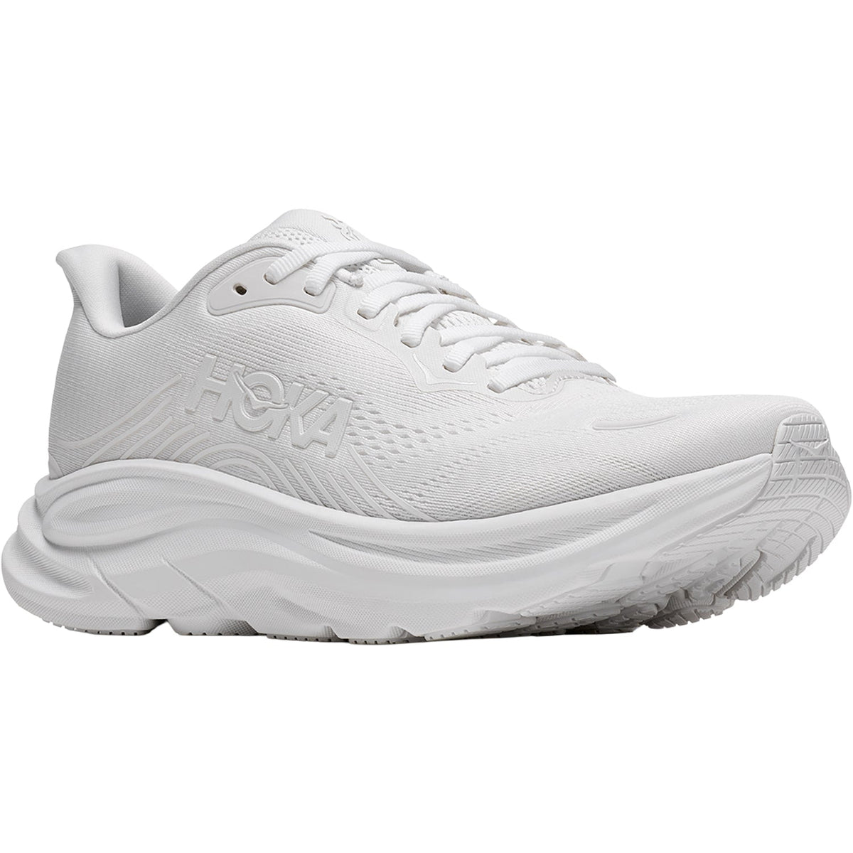 HOKA Clifton 11 Women's Athletic Shoes White/White