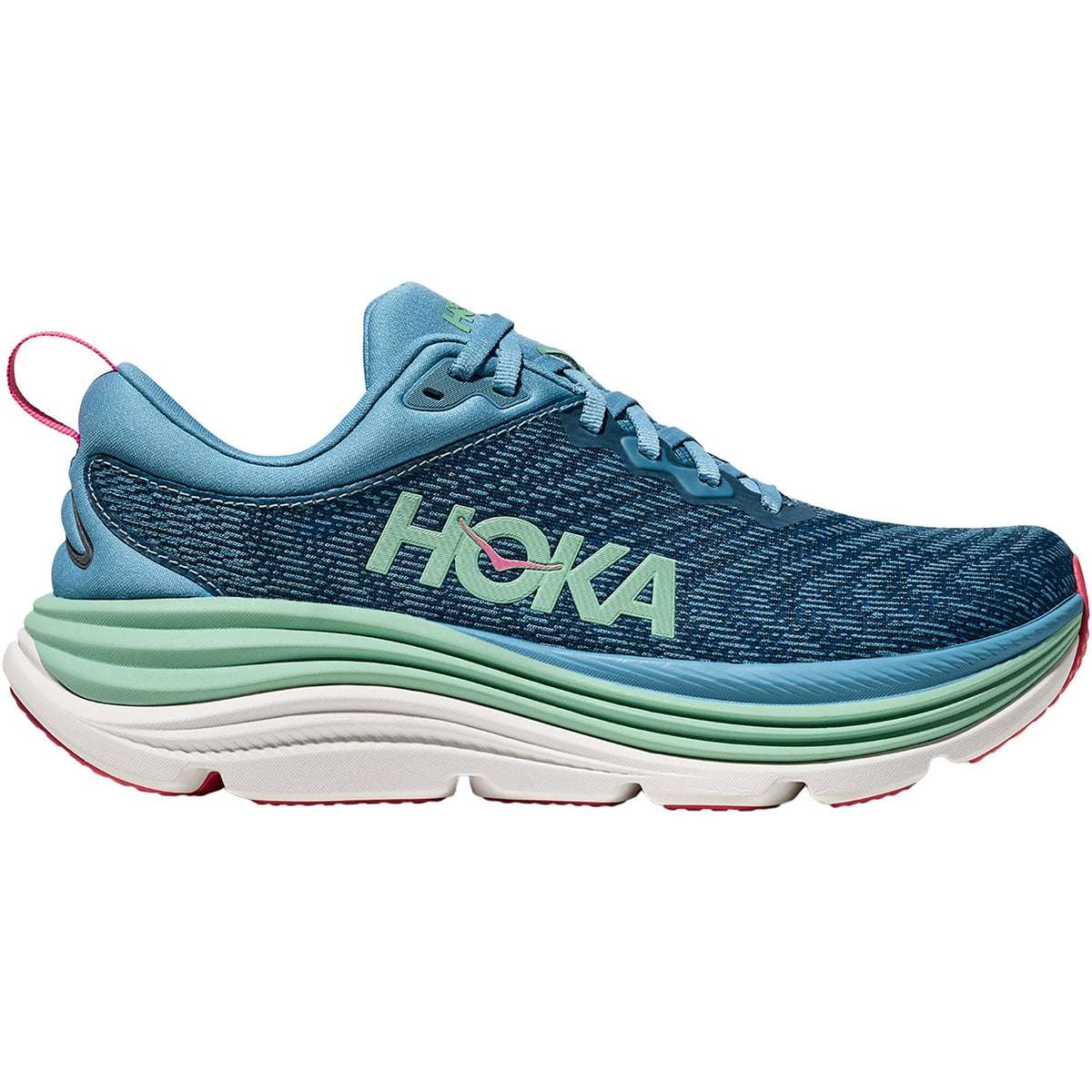 HOKA Gaviota 5 Women's Athletic Shoes Alpine Blue/Jadeite