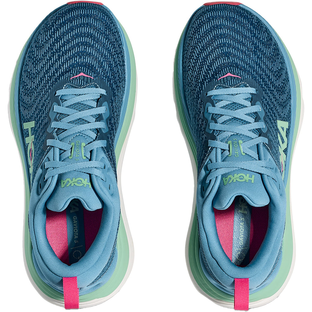 HOKA Gaviota 5 Women's Athletic Shoes Alpine Blue/Jadeite