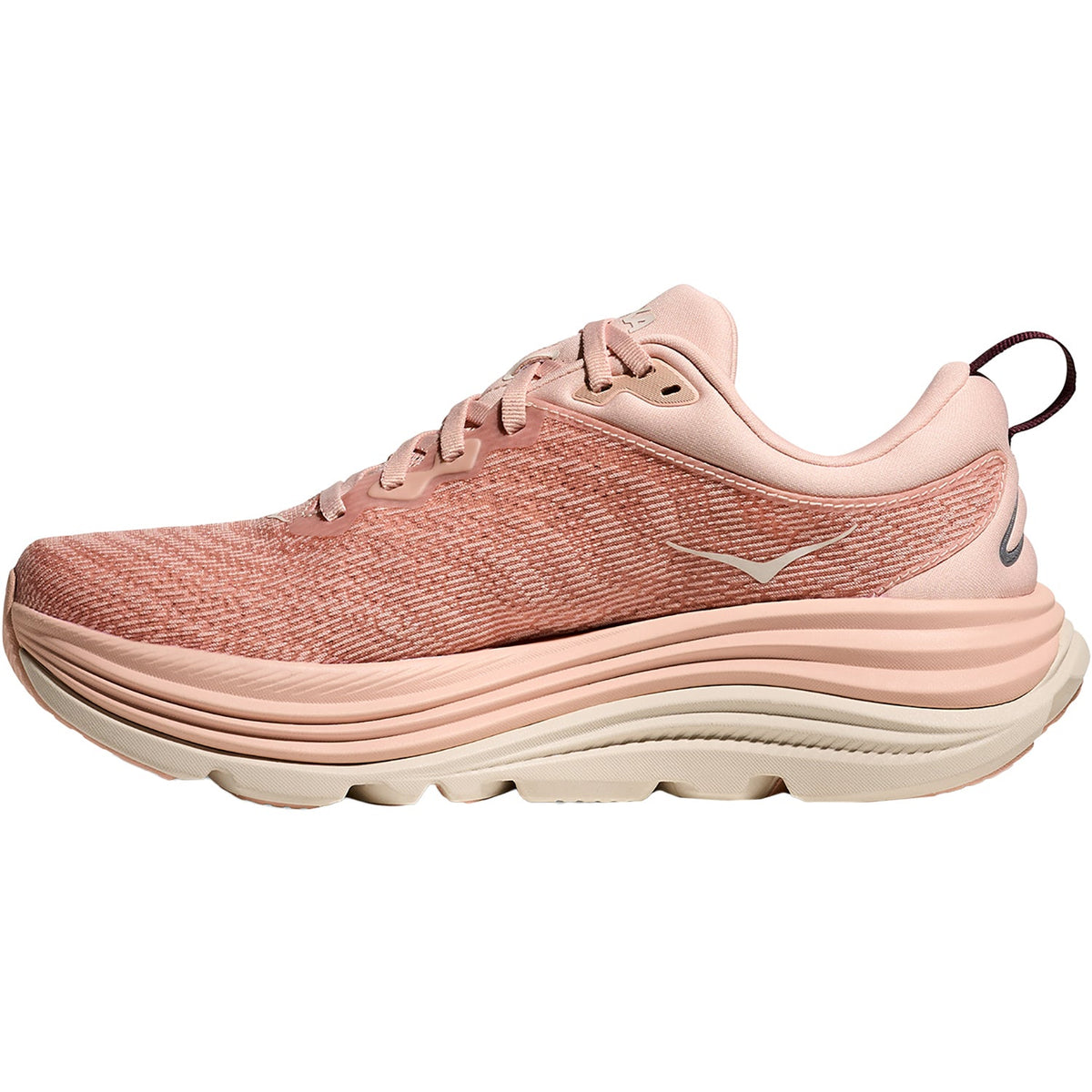 HOKA Gaviota 5 Women's Athletic Shoes Rose Latte/Rose Cream