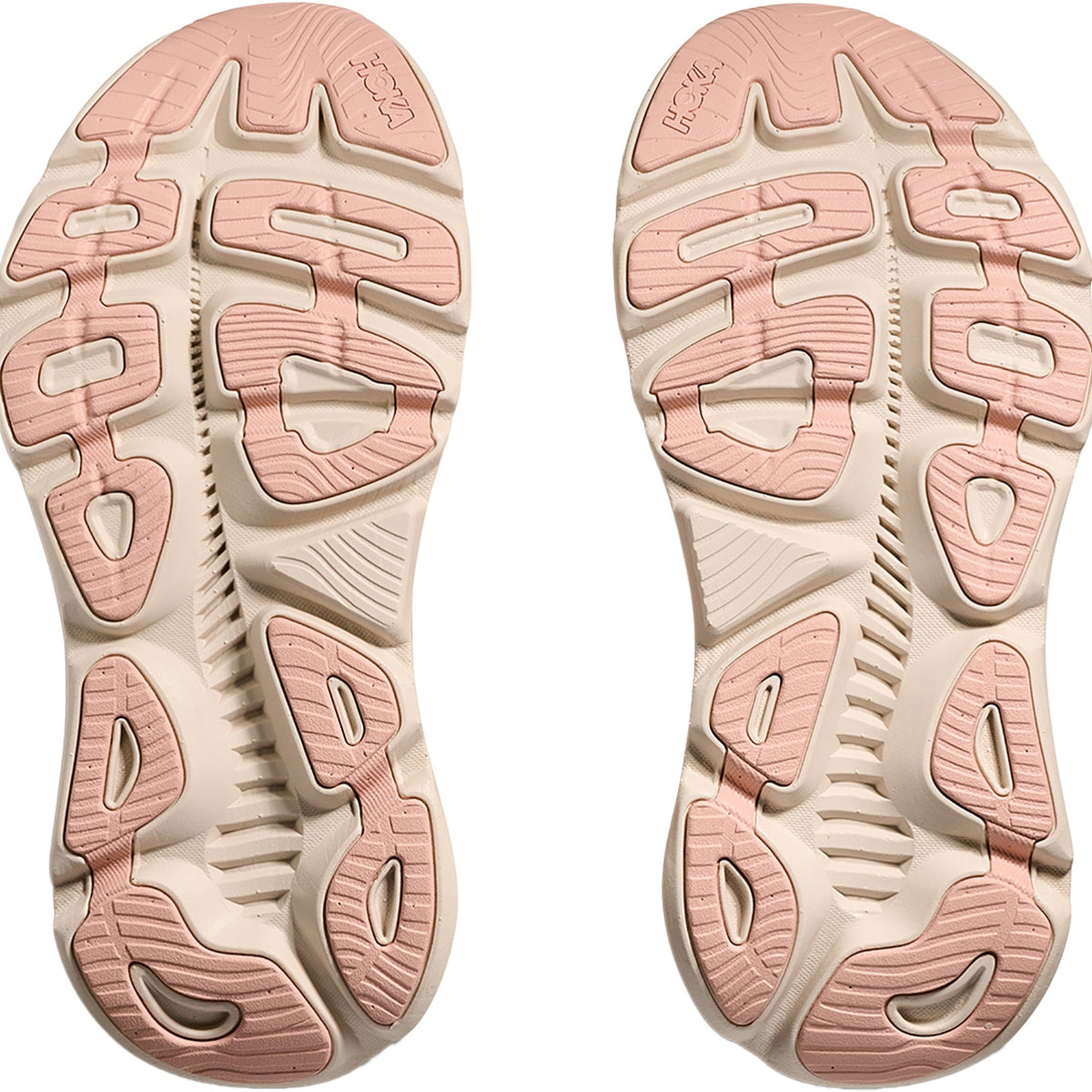 HOKA Gaviota 5 Women's Athletic Shoes Rose Latte/Rose Cream