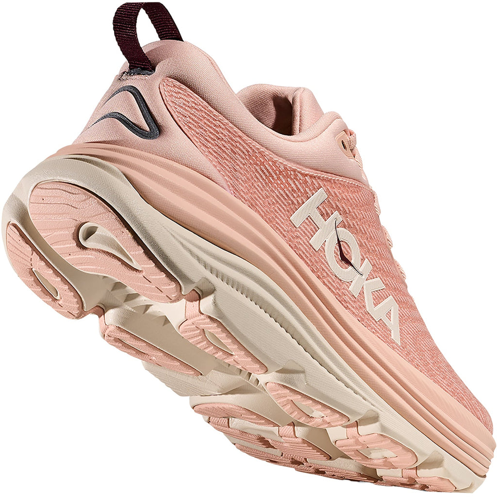HOKA Gaviota 5 Women's Athletic Shoes Rose Latte/Rose Cream
