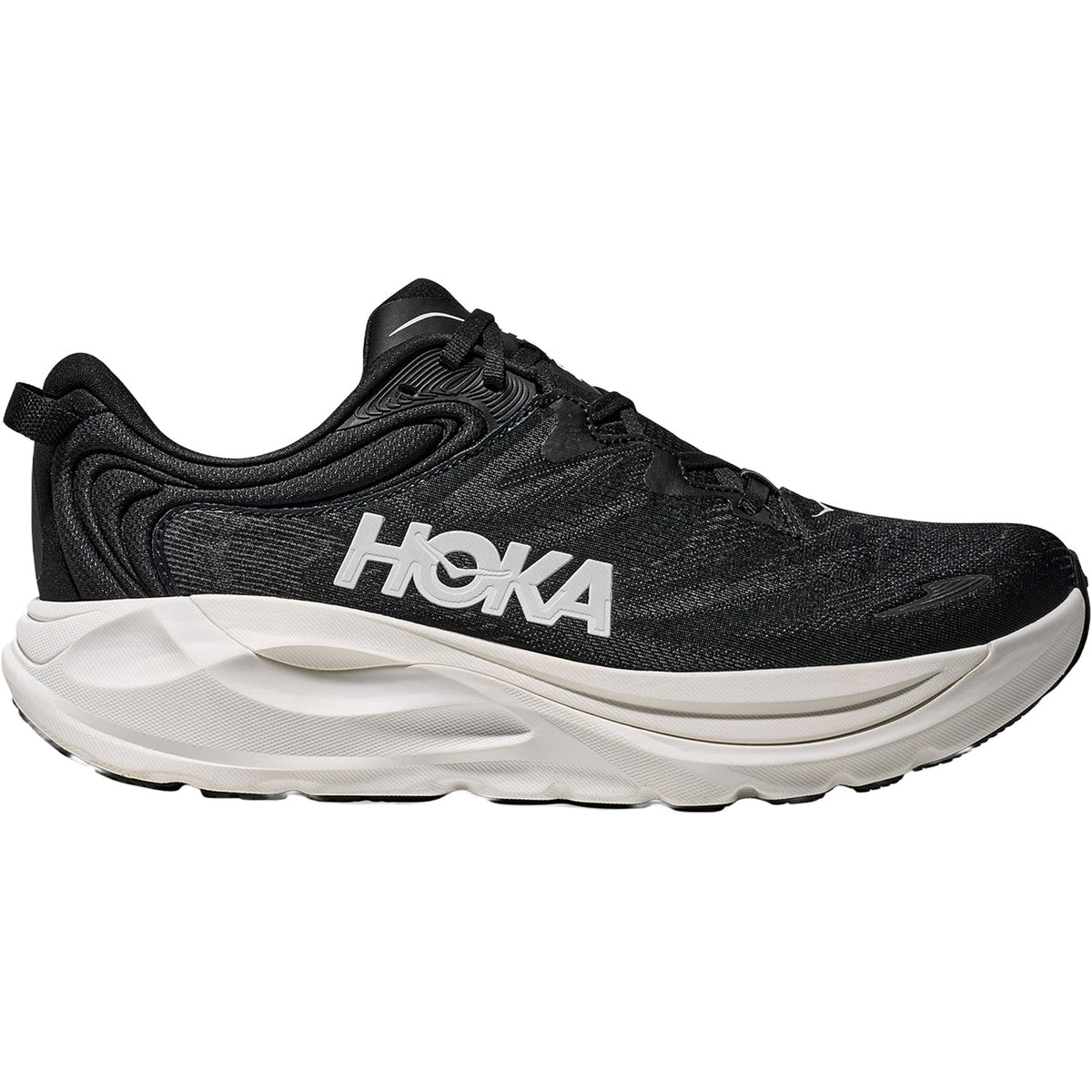 HOKA Gaviota 6 Men's Athletic Shoes Black/White