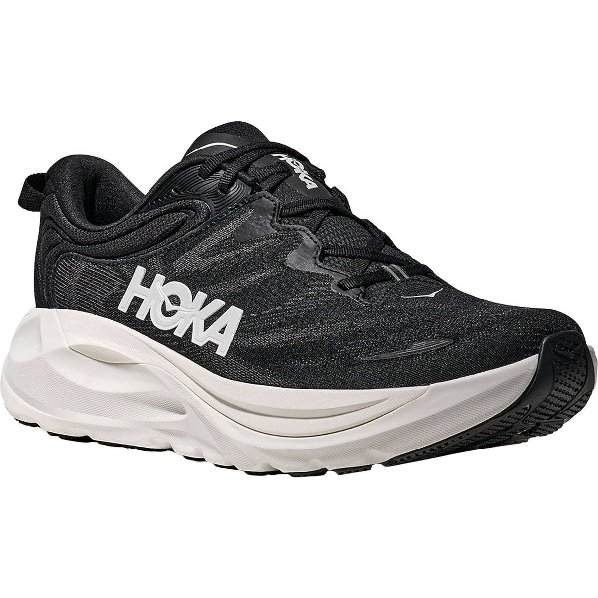 HOKA Gaviota 6 Men's Athletic Shoes Black/White