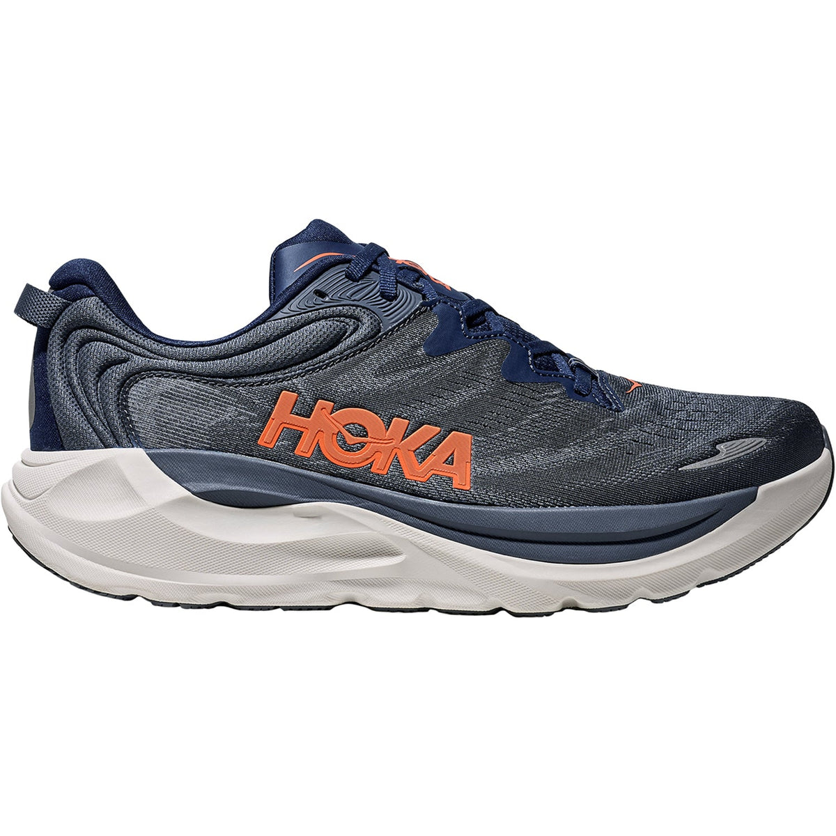 HOKA Gaviota 6 Men's Athletic Shoes Midnight Blue/Faded Navy