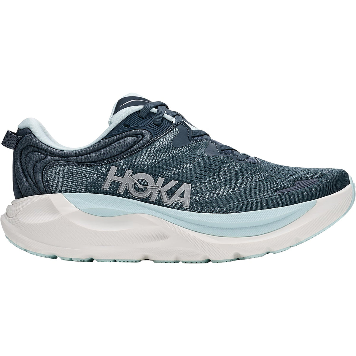 HOKA Gaviota 6 Women's Athletic Shoes Faded Navy/Glimmering Blue