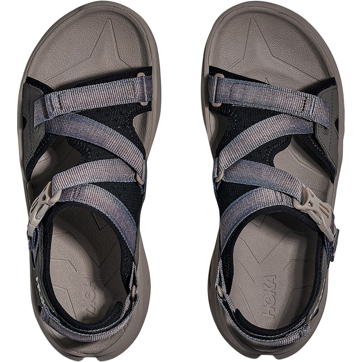 HOKA Infini Hike TC Men's Hiking Sandals Black/Cement