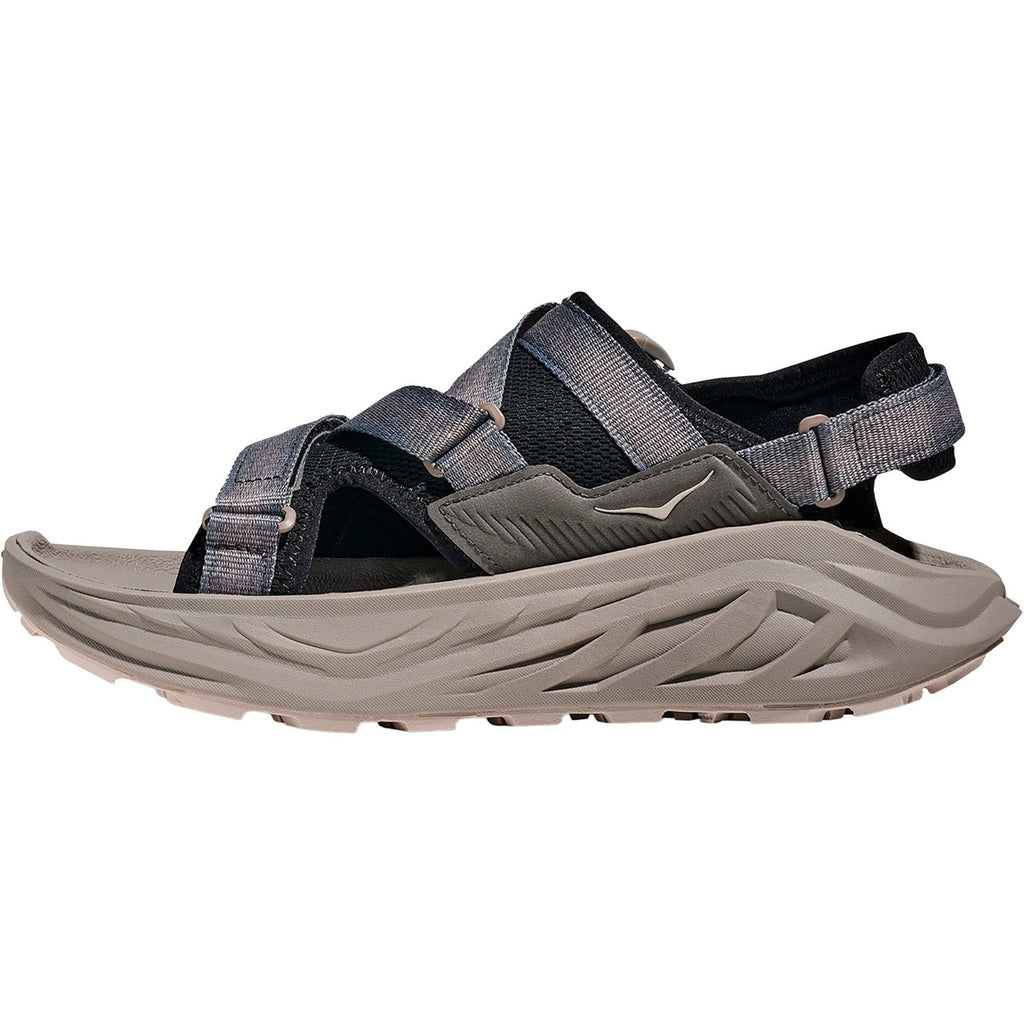 HOKA Infini Hike TC Men's Hiking Sandals Black/Cement