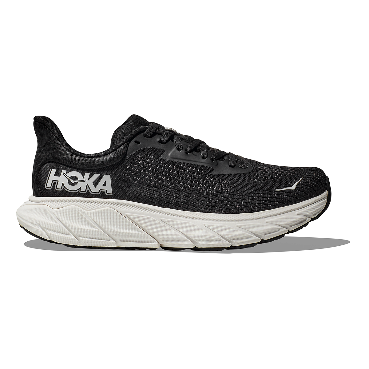 HOKA Arahi 7 - Black - White Men's Shoes