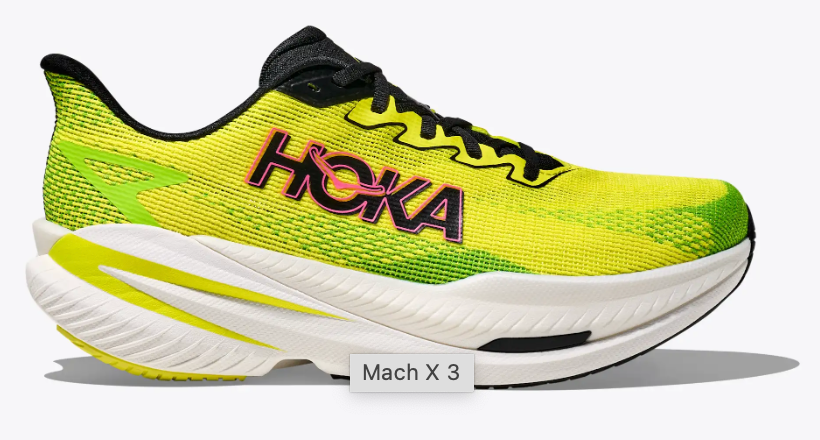 HOKA Men's Mach X 3 Running Shoes