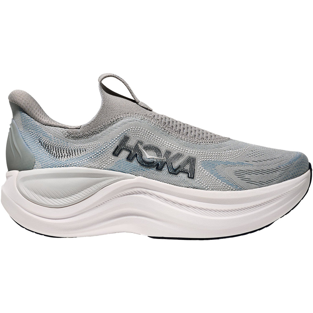 HOKA Skyward Laceless Men's Athletic Shoes Recovery Slip Ons Stardust/Stellar Grey