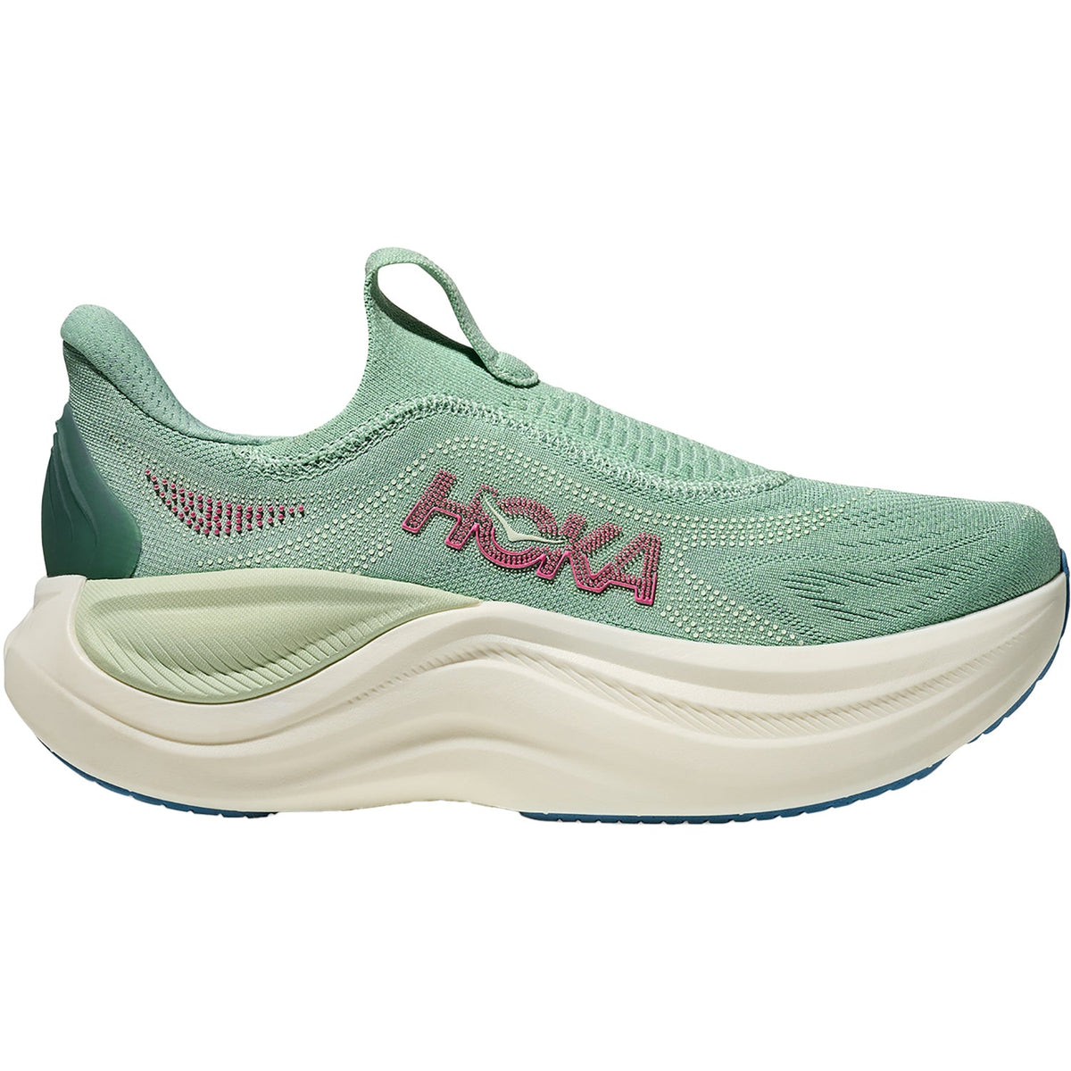 HOKA Skyward Laceless Women's Athletic Shoes Recovery Slip Ons Jadiette/Seaglass