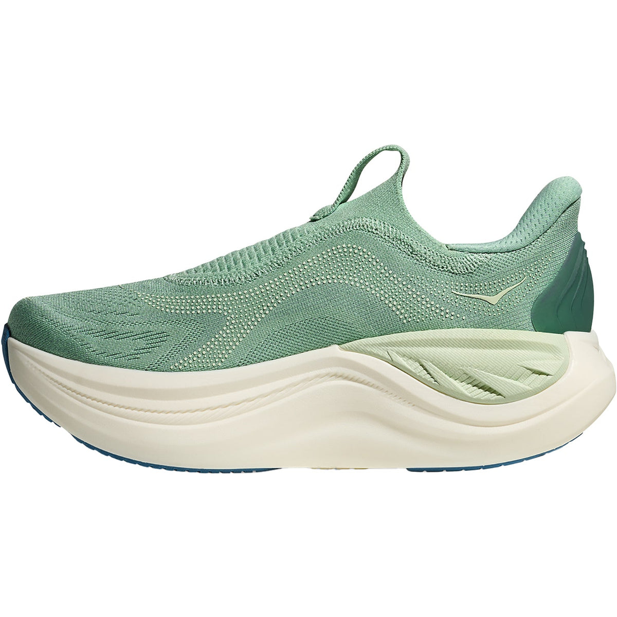 HOKA Skyward Laceless Women's Athletic Shoes Recovery Slip Ons Jadiette/Seaglass