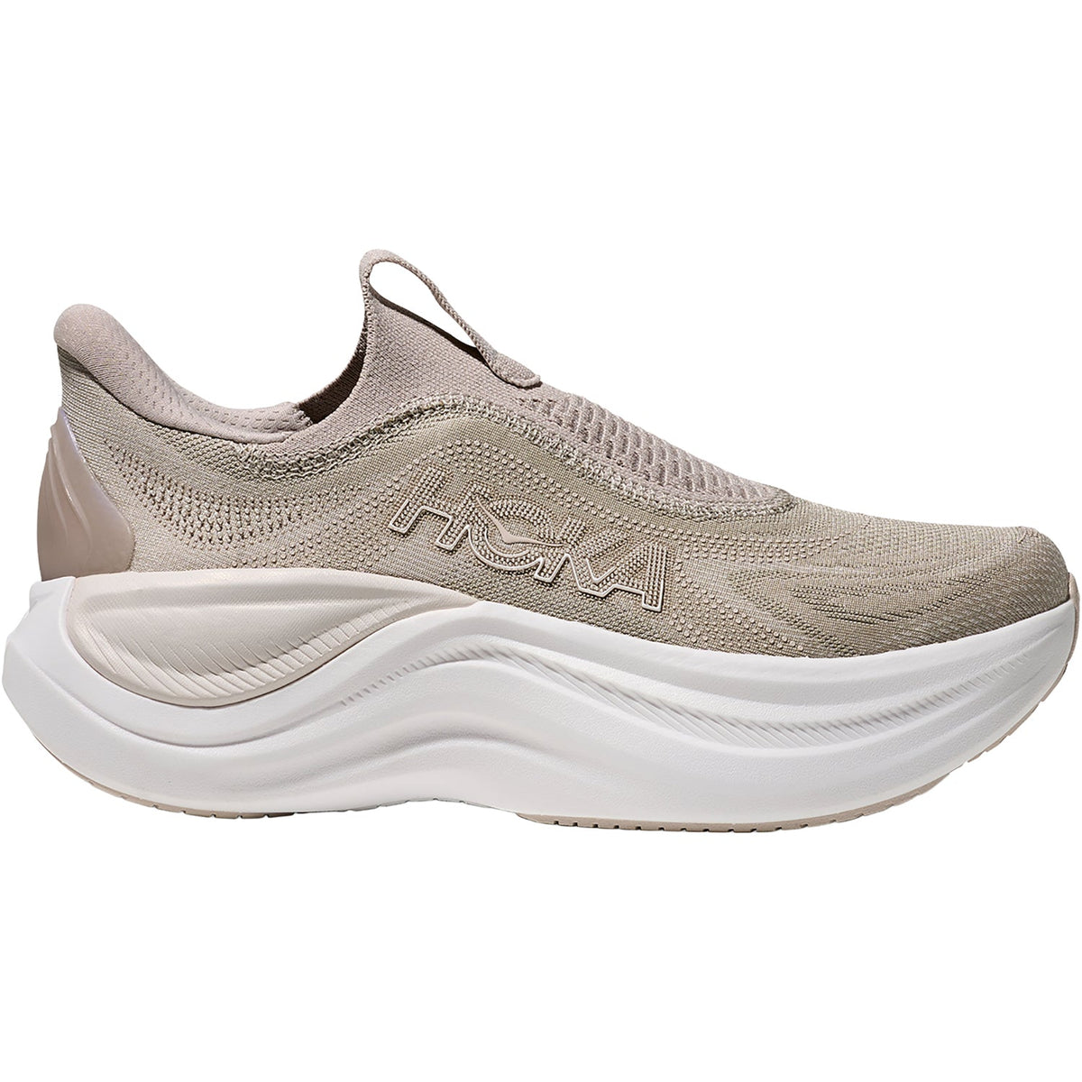HOKA Skyward Laceless Women's Athletic Shoes Putty/White