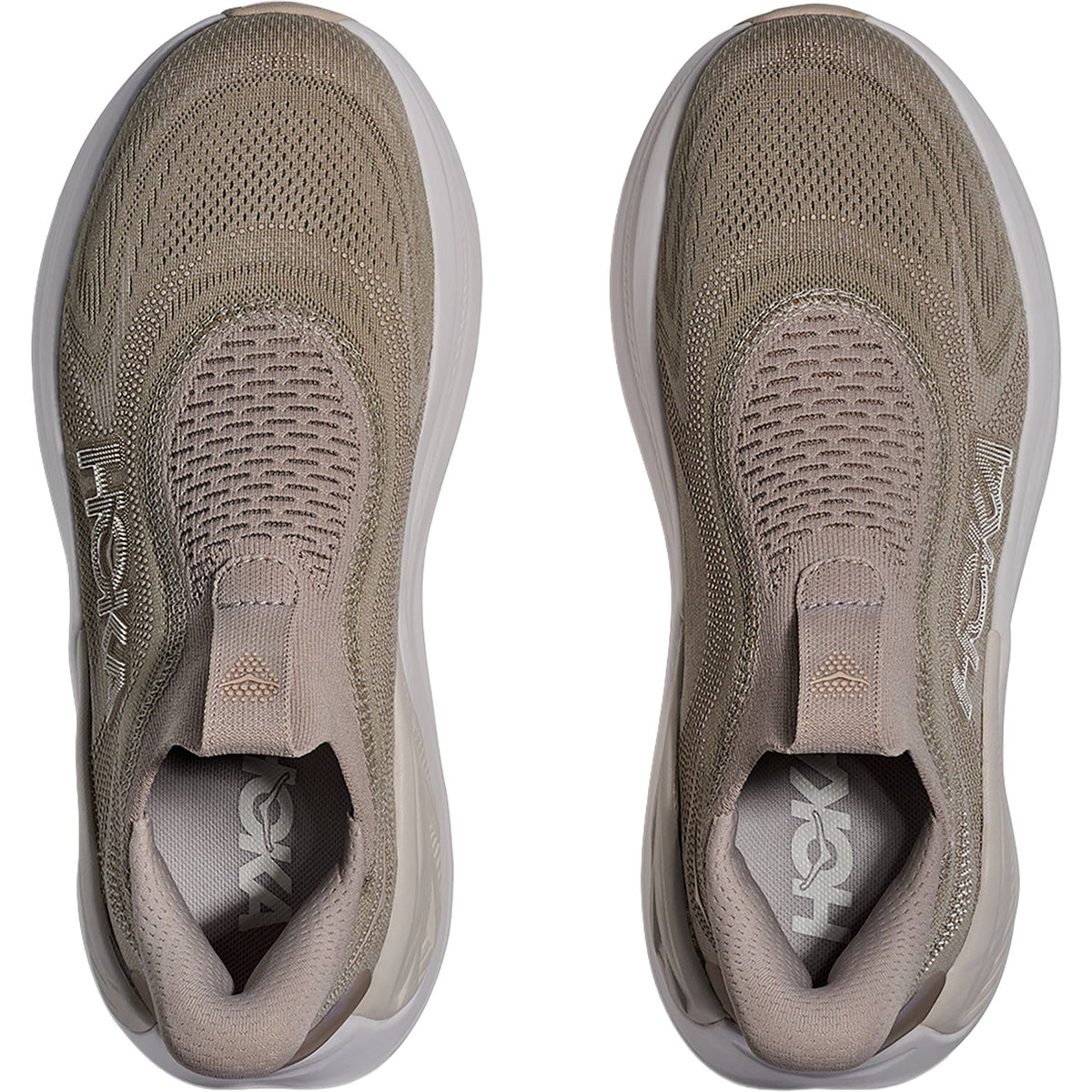HOKA Skyward Laceless Women's Athletic Shoes Putty/White