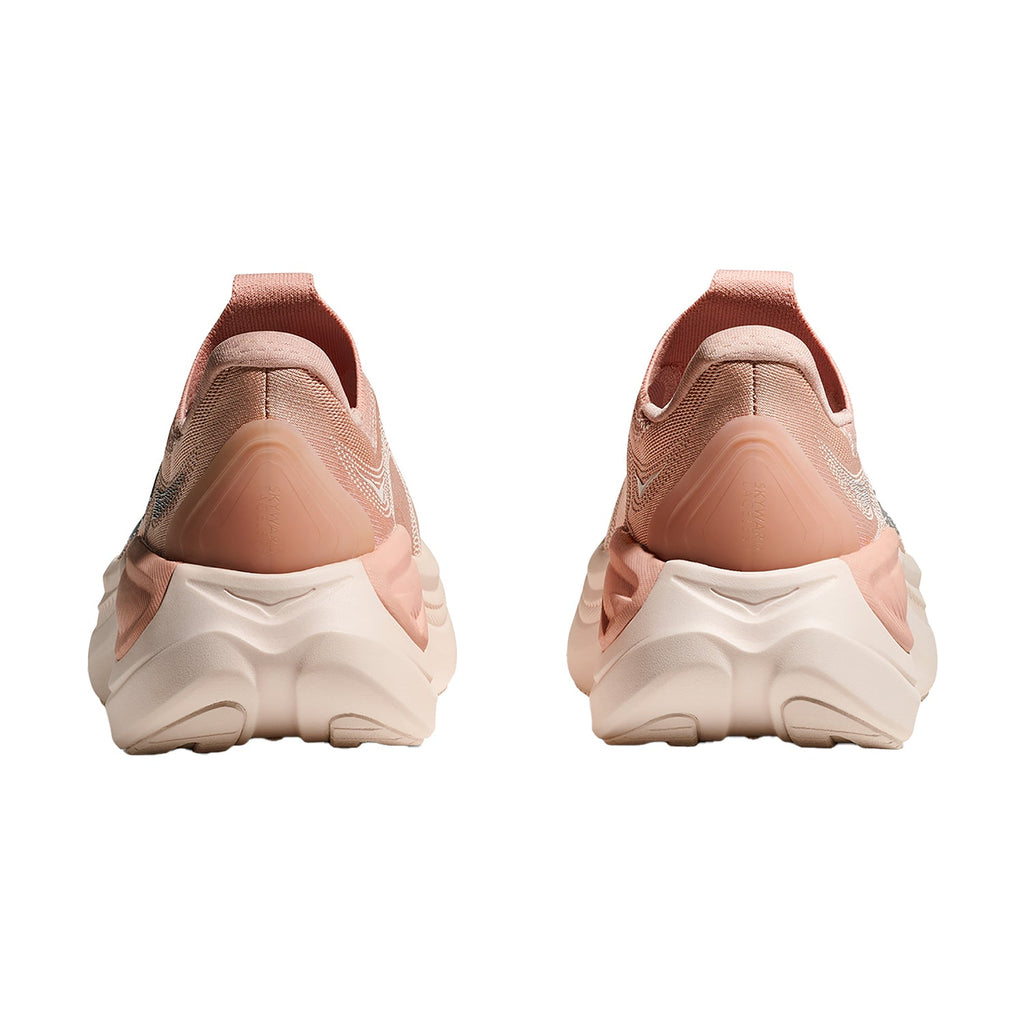HOKA Skyward Laceless Women's Athletic Shoes Recovery Slip Ons Rose Latte/Rose Cream