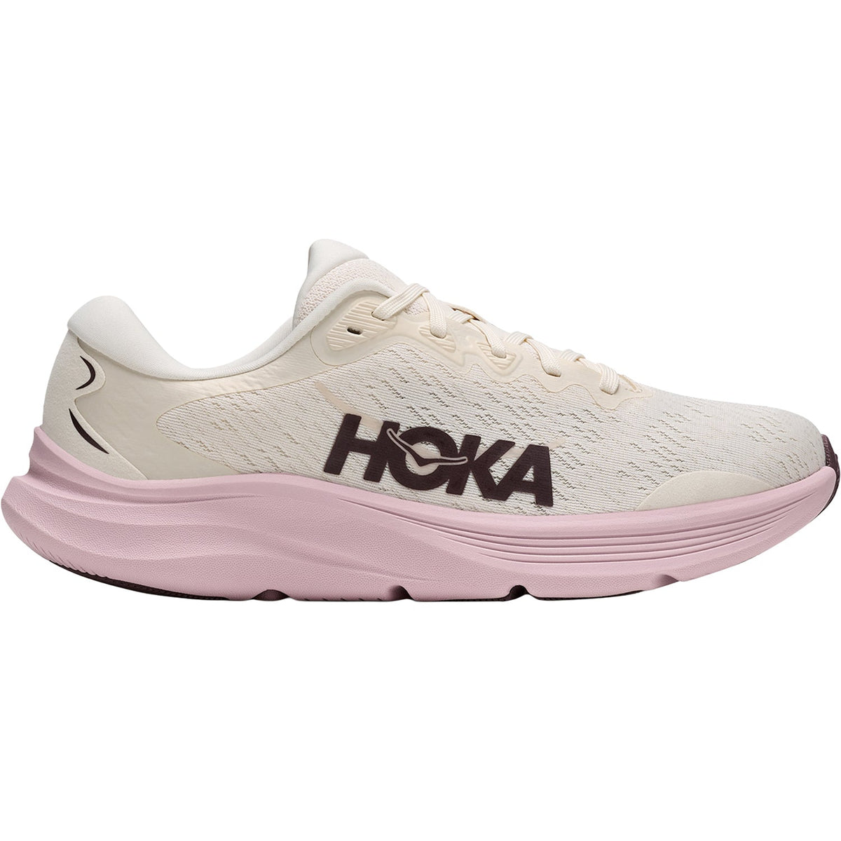HOKA Solimar 2 GLM Women's Athletic Shoes Alabaster/Pink Opal