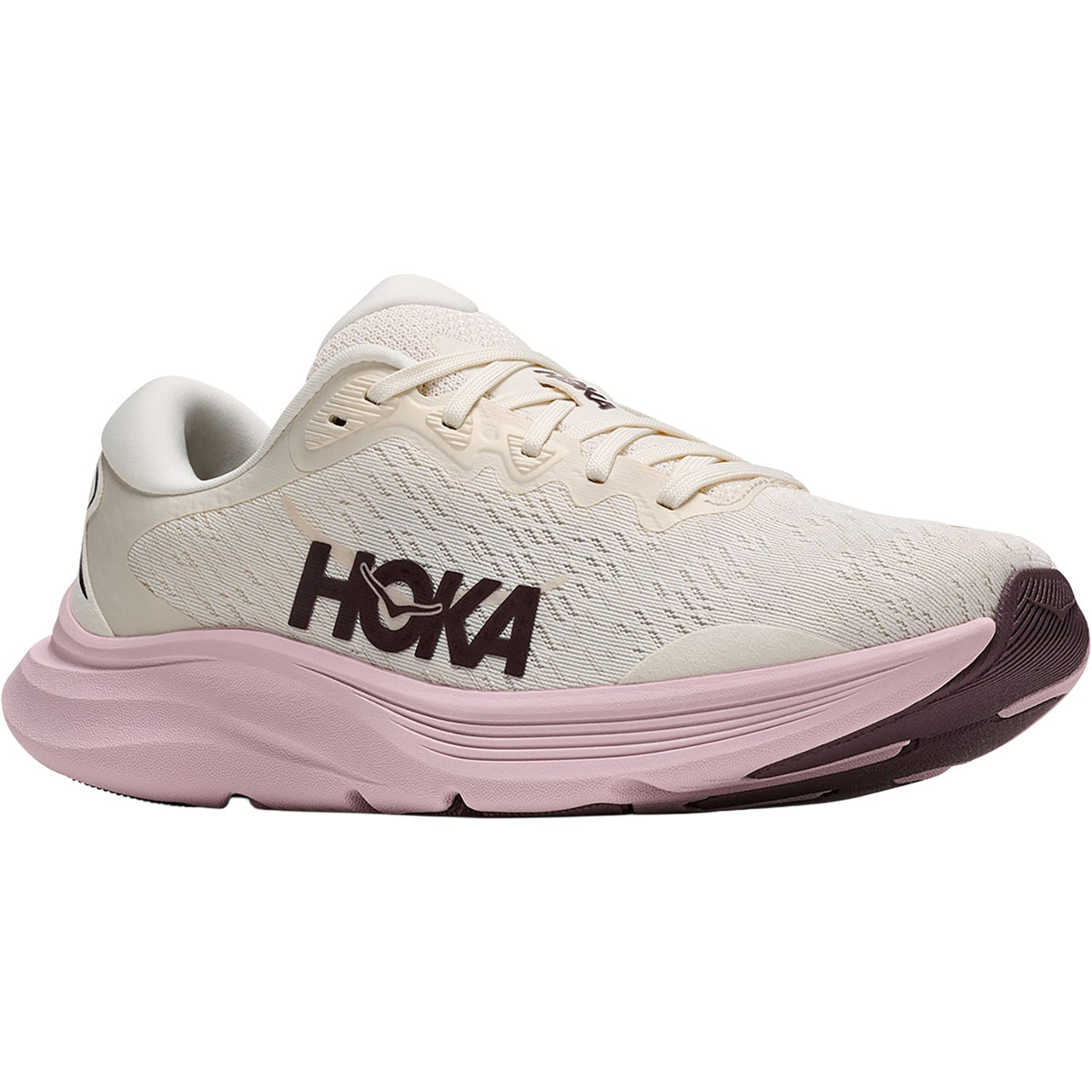 HOKA Solimar 2 GLM Women's Athletic Shoes Alabaster/Pink Opal
