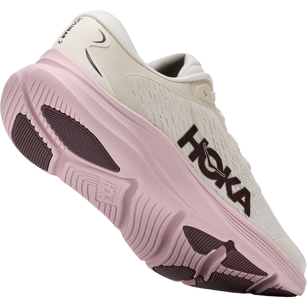 HOKA Solimar 2 GLM Women's Athletic Shoes Alabaster/Pink Opal
