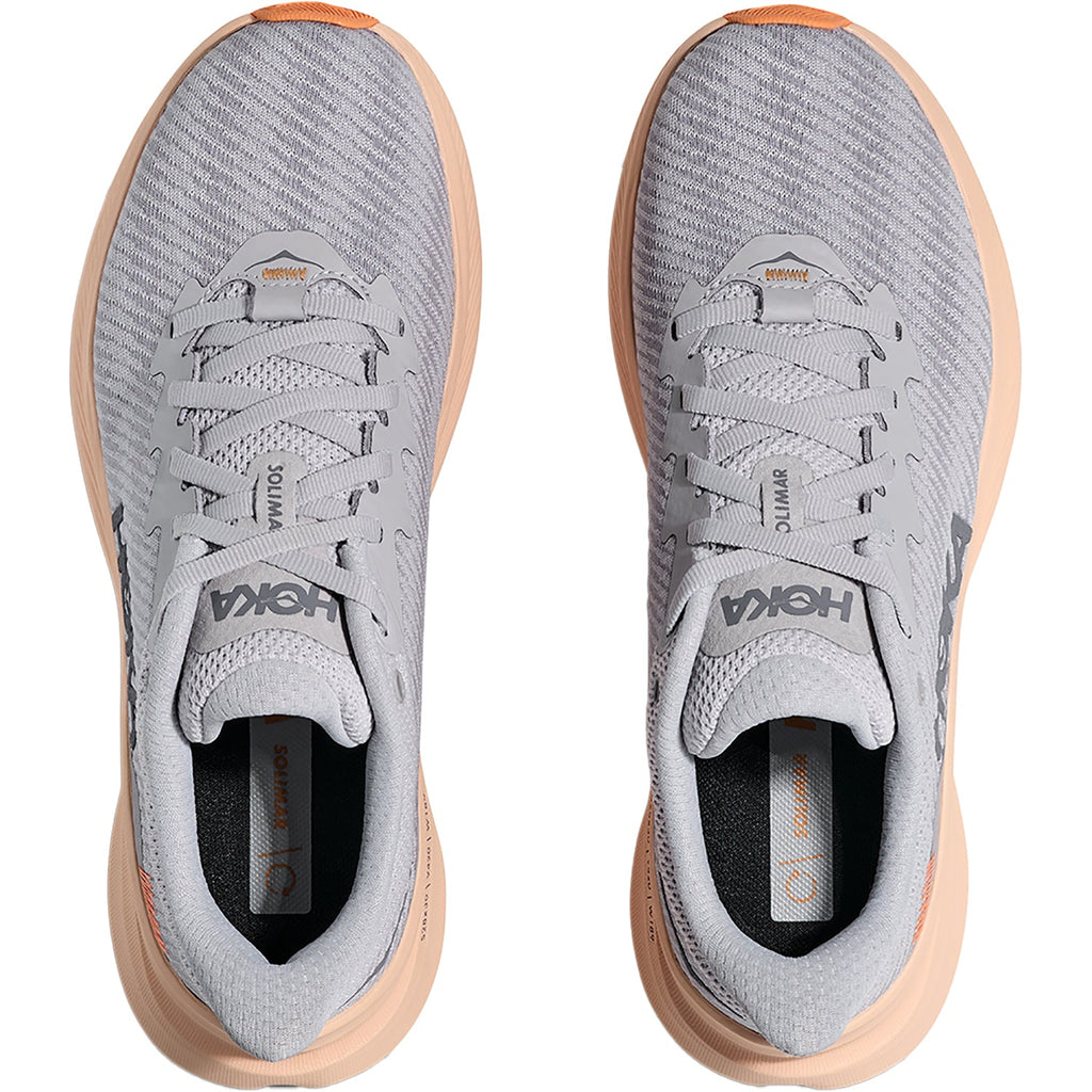 HOKA Solimar Women's Athletic Shoes Cosmic Grey/Tangerine Glow