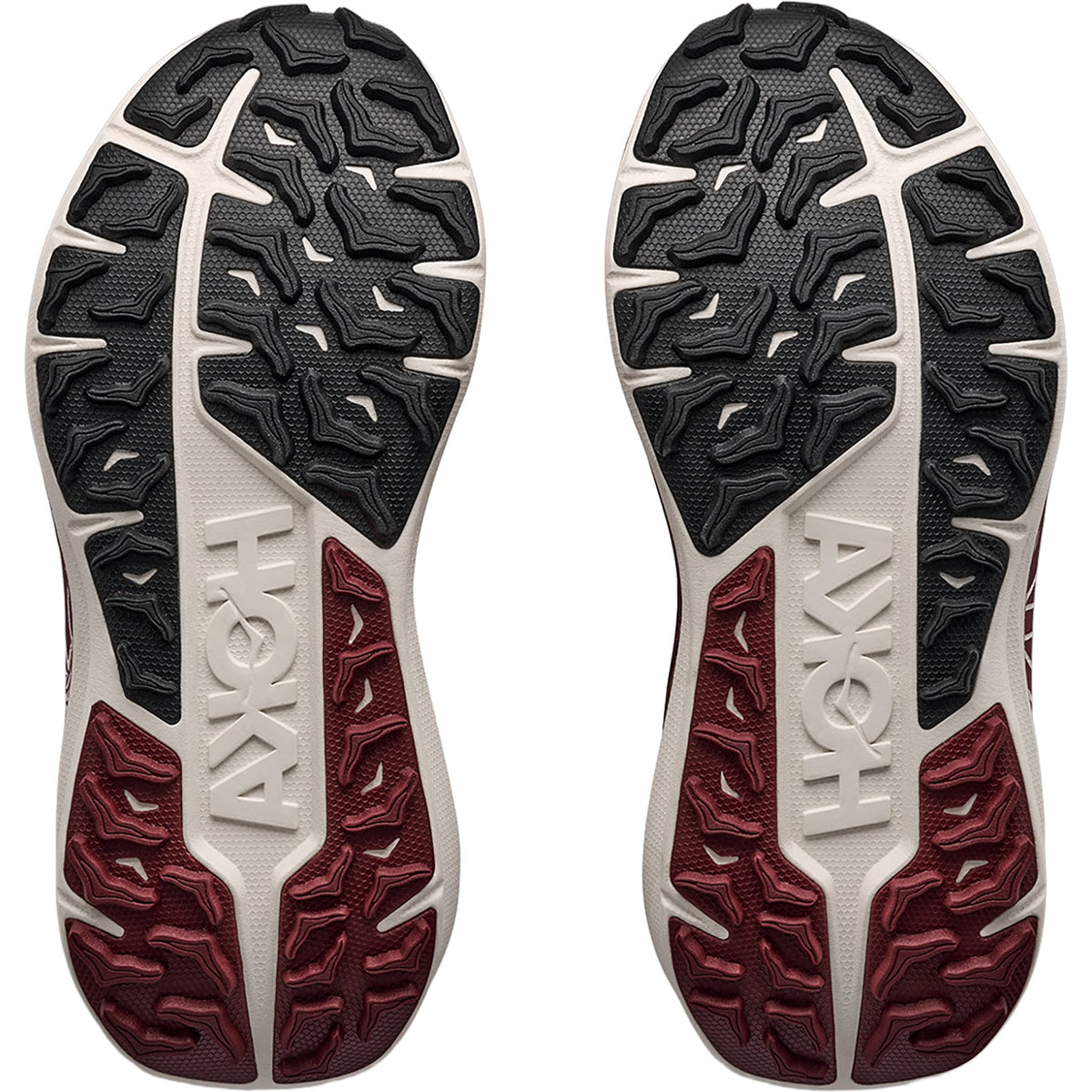HOKA Stinson 8 Women's Athletic Shoes Alabaster/Varsity Burgundy