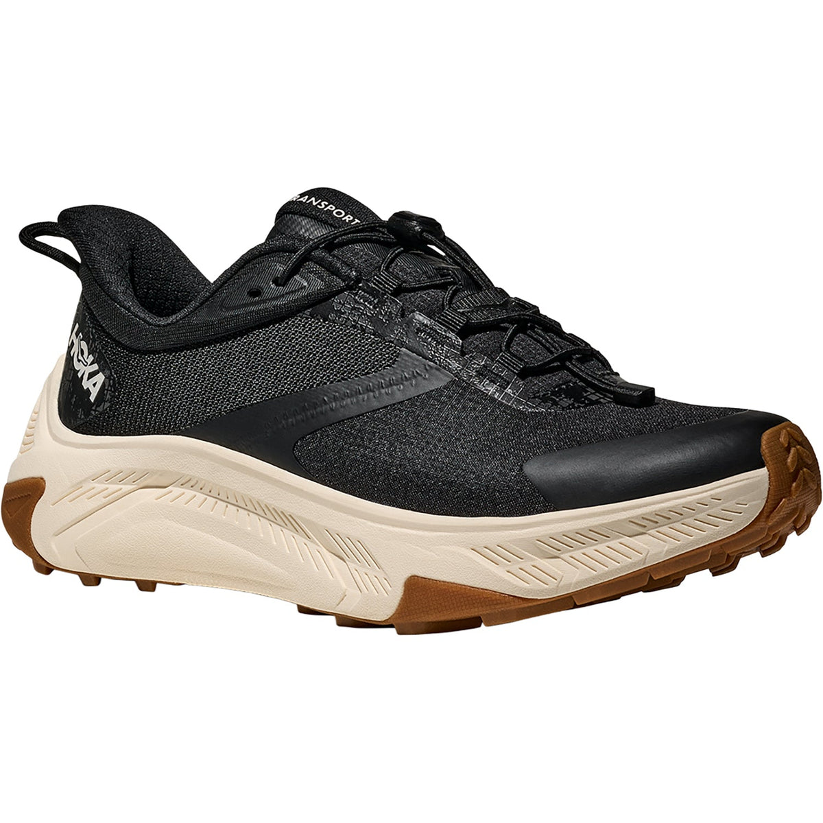 HOKA Transport 2 Women's Athletic Shoes Black/Alabaster