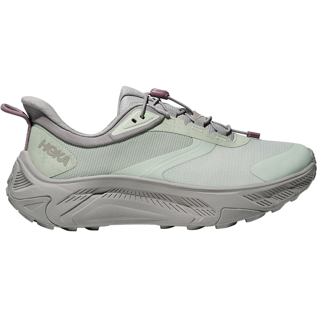 HOKA Transport 2 Women's Athletic Shoes Trail Shoes Stardust/Sea Glass