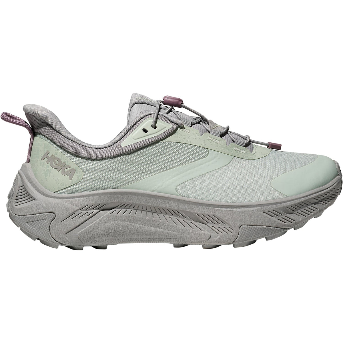 HOKA Transport 2 Women's Athletic Shoes Trail Shoes Stardust/Sea Glass