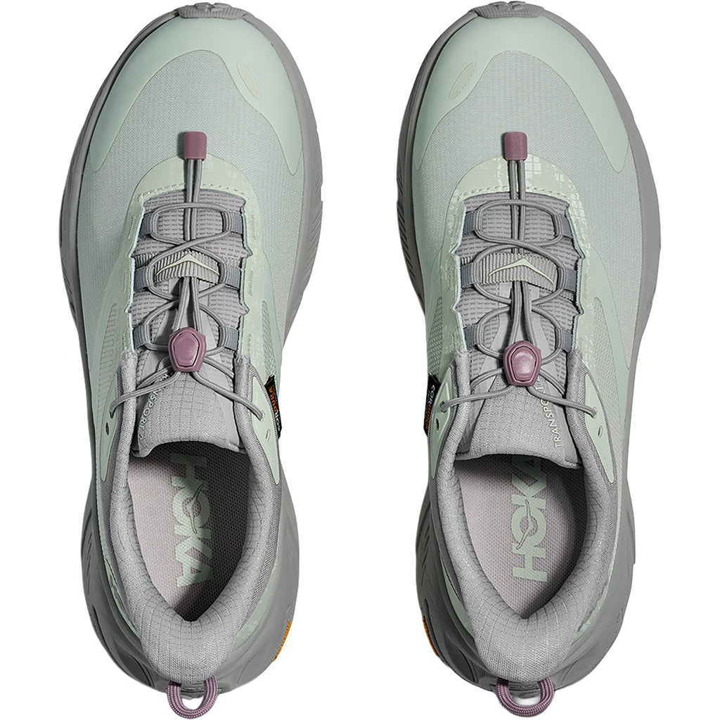 HOKA Transport 2 Women's Athletic Shoes Trail Shoes Stardust/Sea Glass