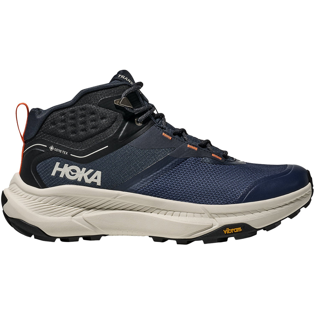 HOKA Transport Hike GTX Men's Hiking Shoes Shoes Varsity Navy/Truffle Salt