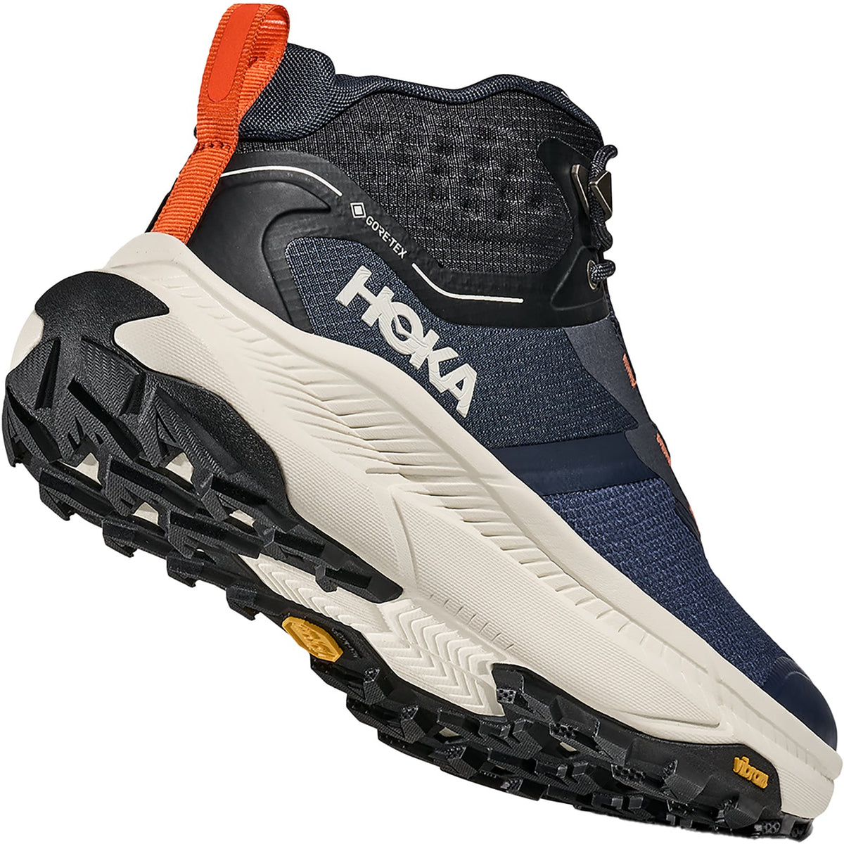 HOKA Transport Hike GTX Men's Hiking Shoes Shoes Varsity Navy/Truffle Salt