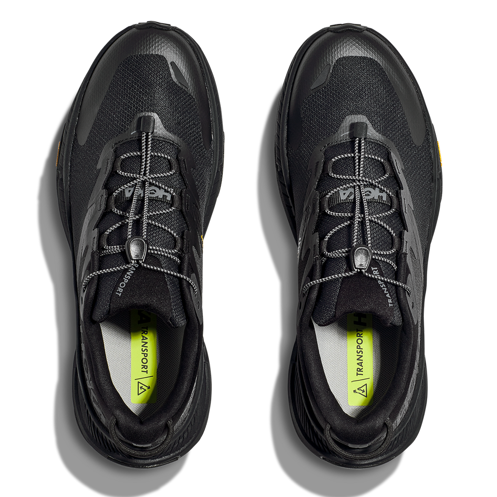 HOKA Transport - Black - Black Men's Shoes